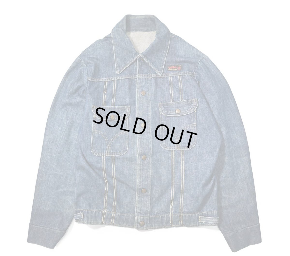 画像1: 70s Used Tuf-Nut Denim Jacket (1)