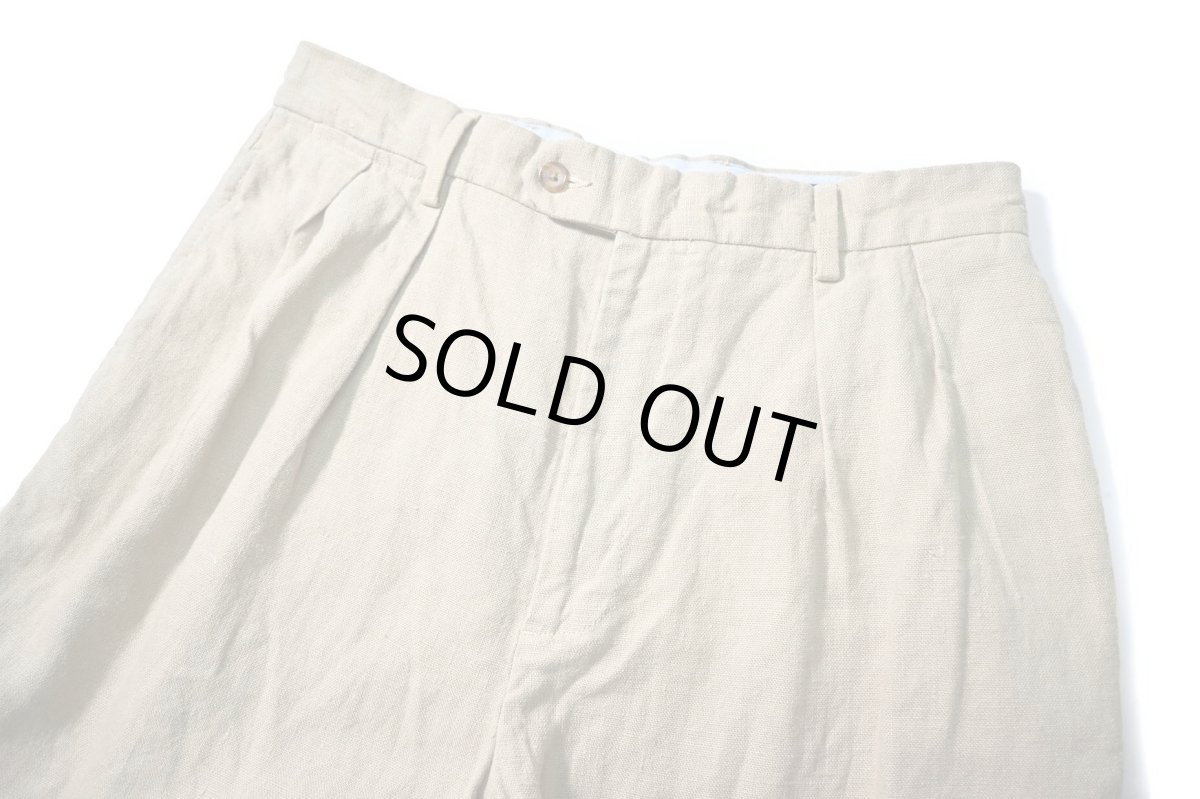 画像2: Used Daniel Cremieux Linen Pants (2)