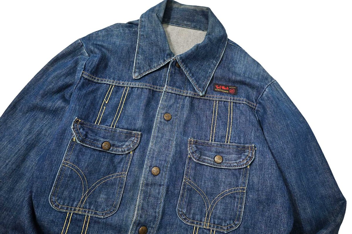 画像2: 70s Used Tuf-Nut Denim Jacket (2)