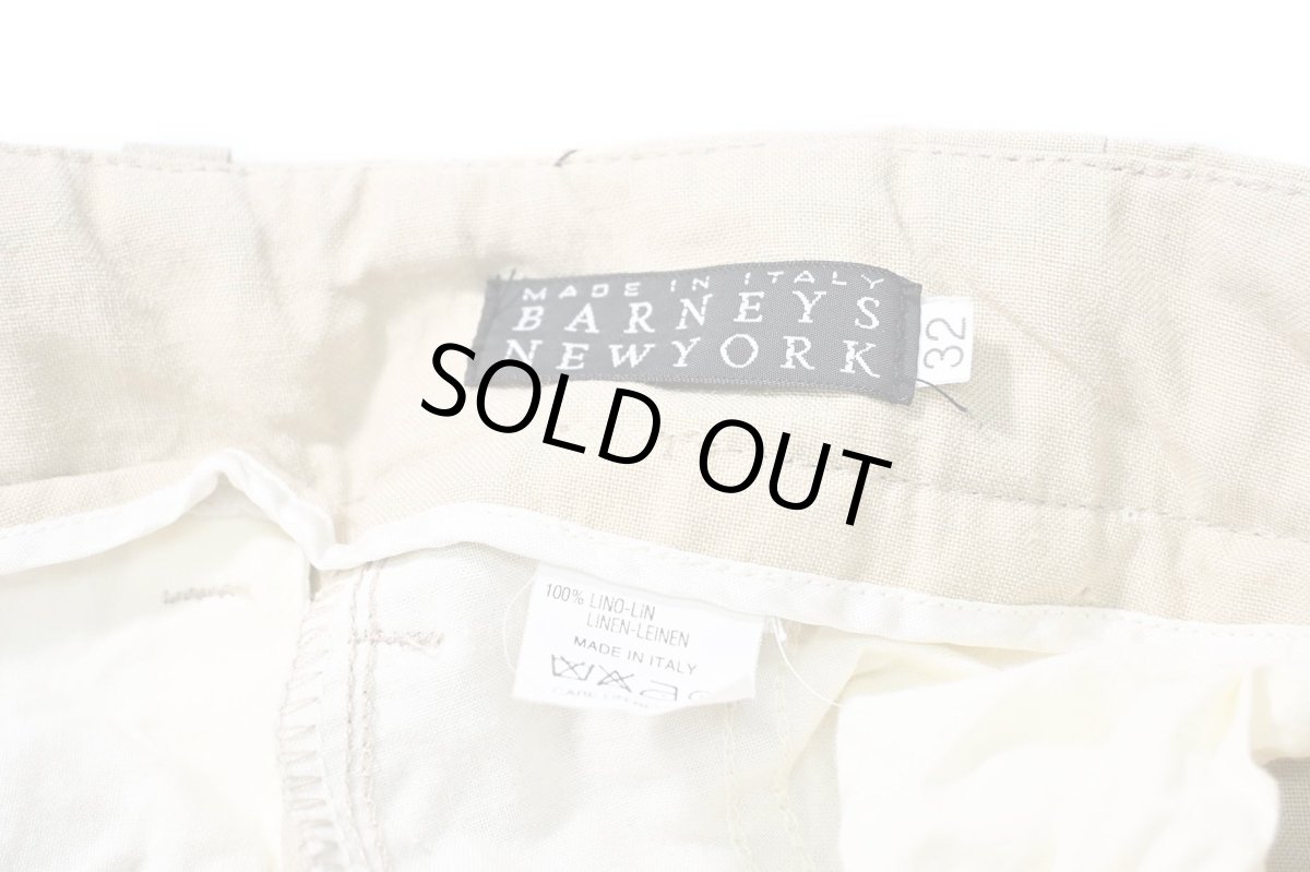 画像6: Used Barneys New York Linen Pants made in Italy (6)