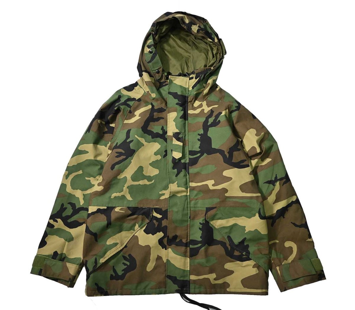 画像1: 96' Used Us Army ECWCS Gen1 GORE-TEX Parka Woodland Camo (1)
