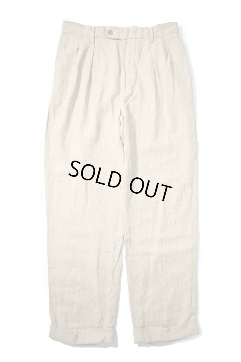 画像1: Used Daniel Cremieux Linen Pants (1)