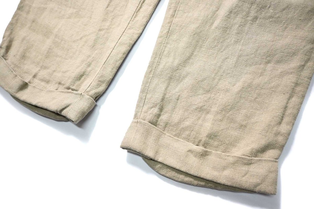 画像3: Used Daniel Cremieux Linen Pants (3)