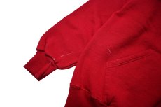 画像4: 90s Used Russell Athletic Blank Sweat Hoodie Burgundy made in USA (4)