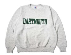 画像1: 90s Used Russell Athletic Print Sweat Shirt made in USA (1)