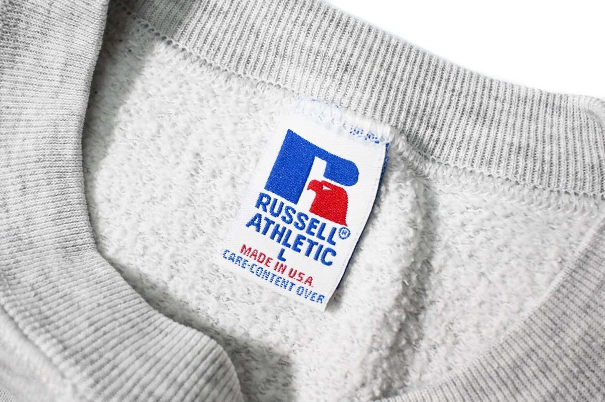 画像4: 90s Used Russell Athletic Print Sweat Shirt made in USA (4)