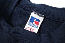 画像4: 90s Used Russell Athletic Blank Sweat Shirt Navy (4)
