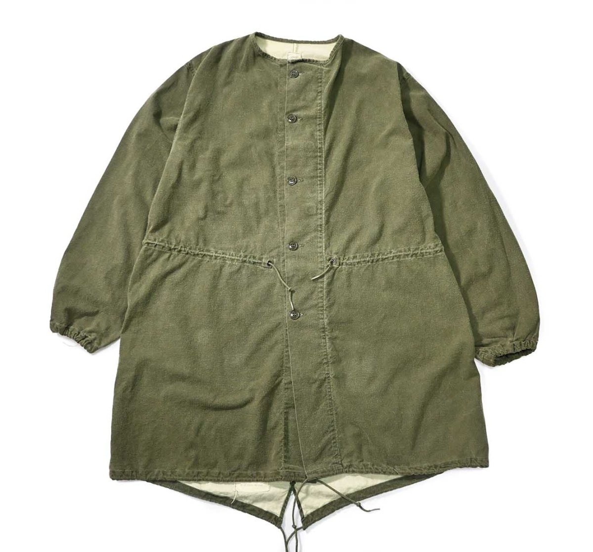 画像1: 60s Used Us Army Gas Protection Coat (1)