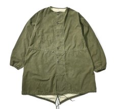 画像1: 60s Used Us Army Gas Protection Coat (1)