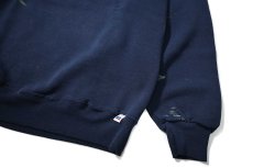 画像3: 90s Used Russell Athletic Blank Sweat Shirt Navy (3)