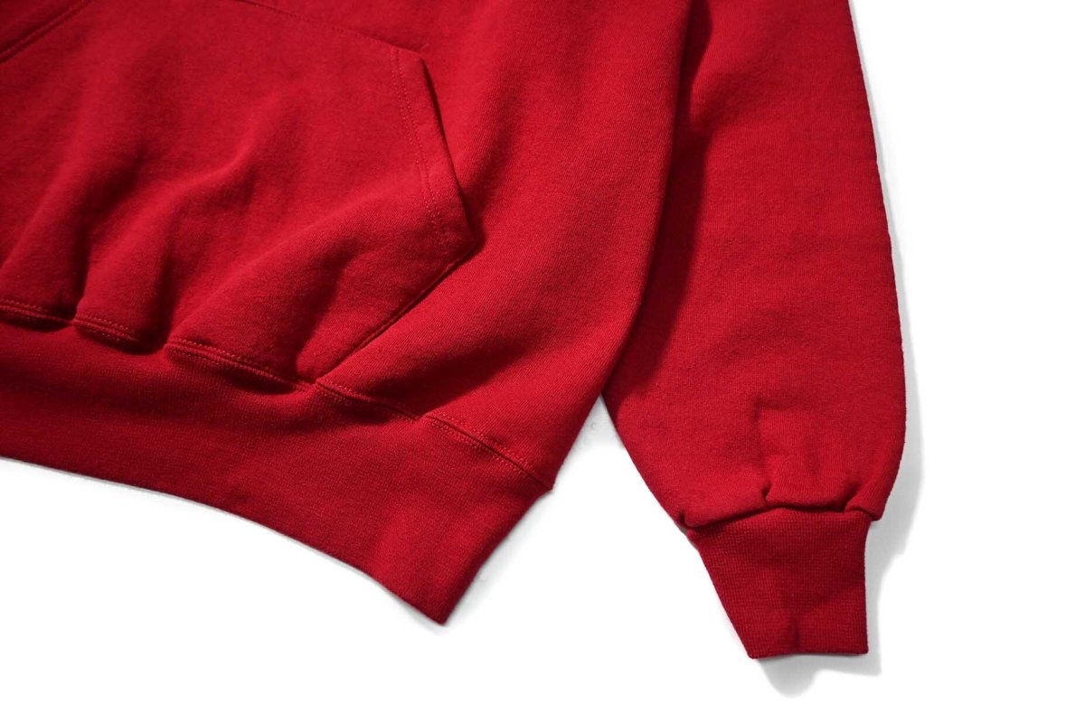 画像3: 90s Used Russell Athletic Blank Sweat Hoodie Burgundy made in USA (3)