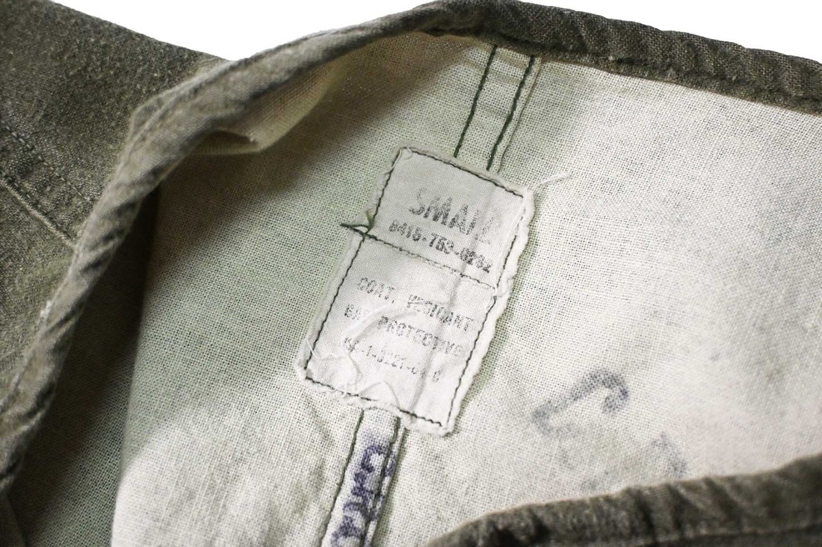 画像6: 60s Used Us Army Gas Protection Coat (6)
