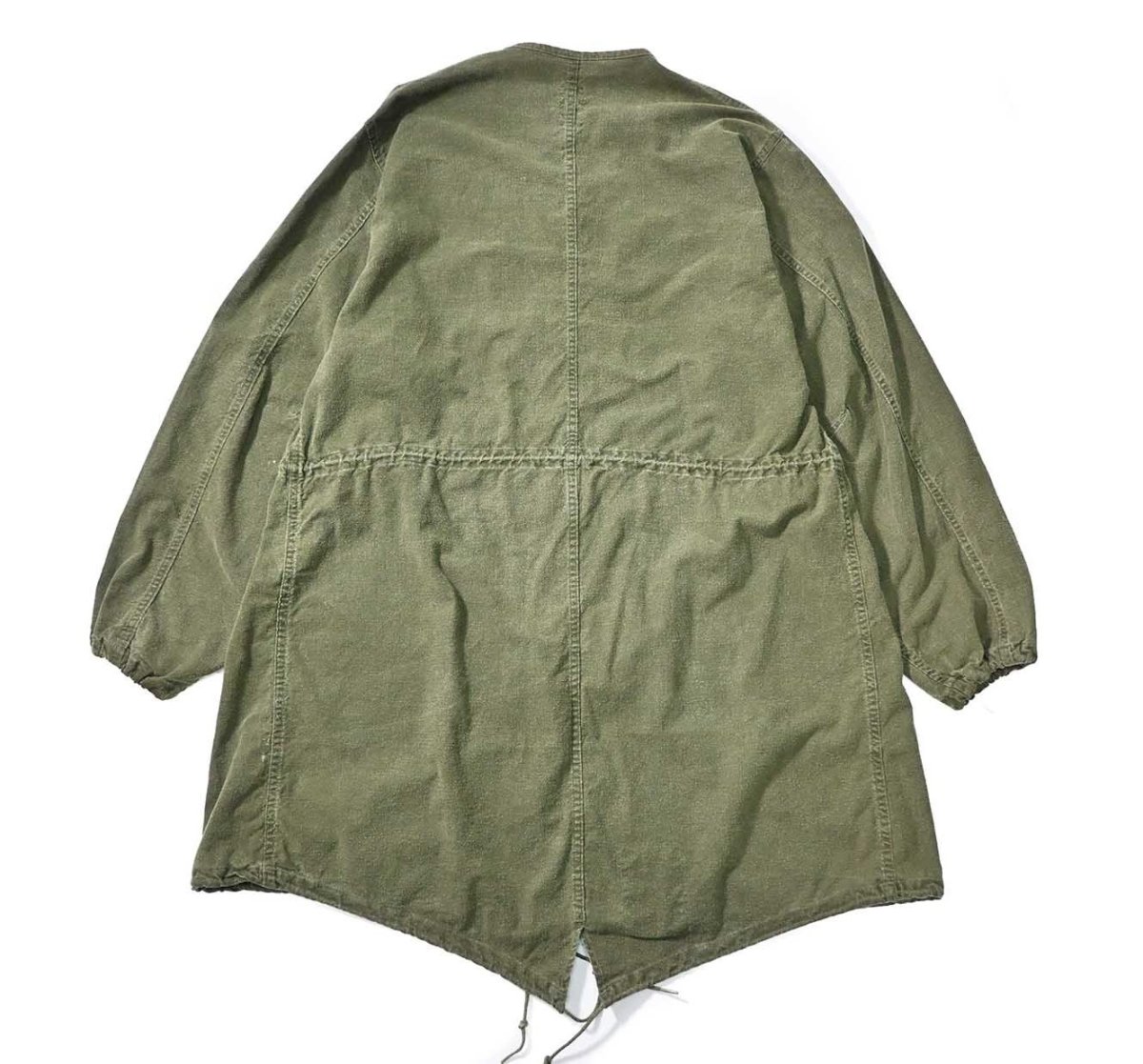 画像2: 60s Used Us Army Gas Protection Coat (2)