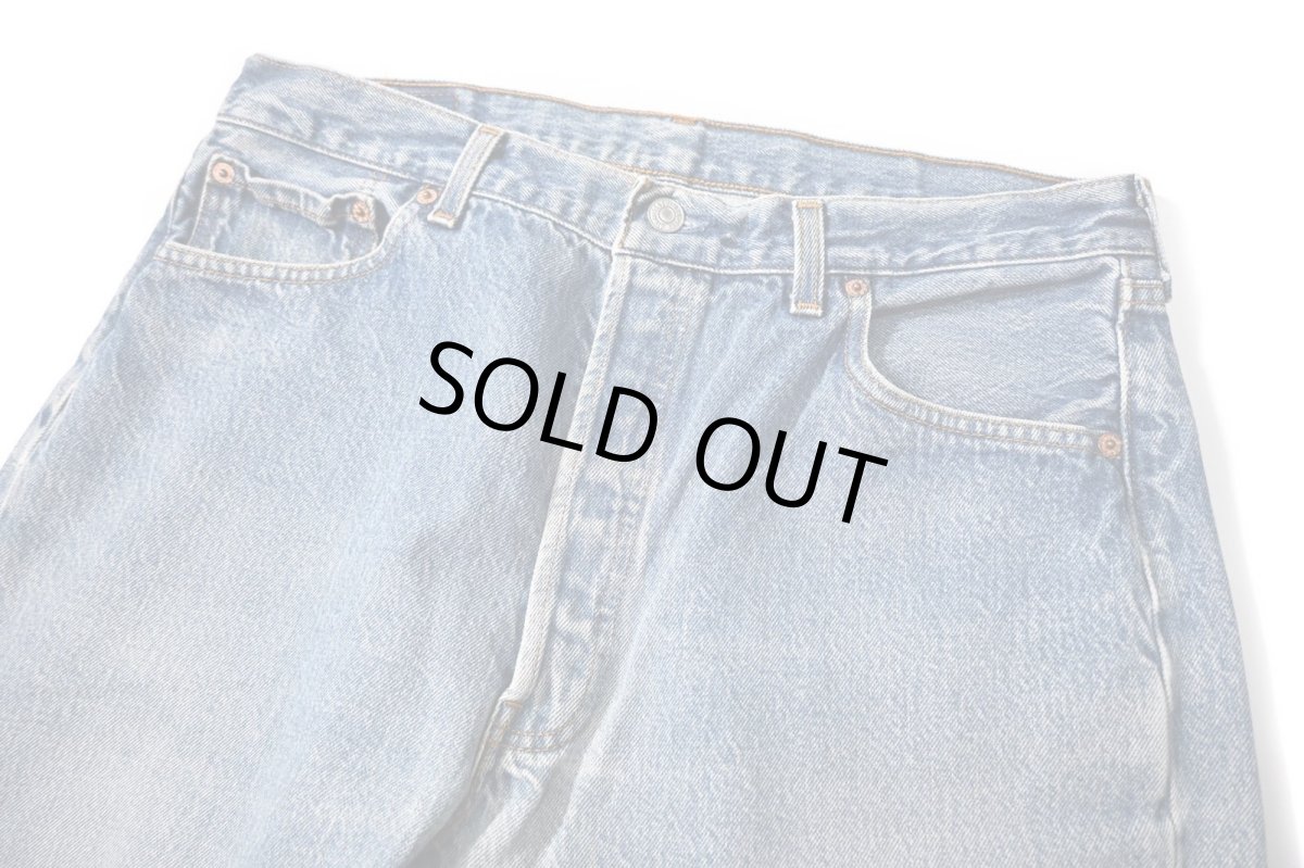 画像2: 95' Used Levi's 501 Denim Pants made in USA リーバイス (2)