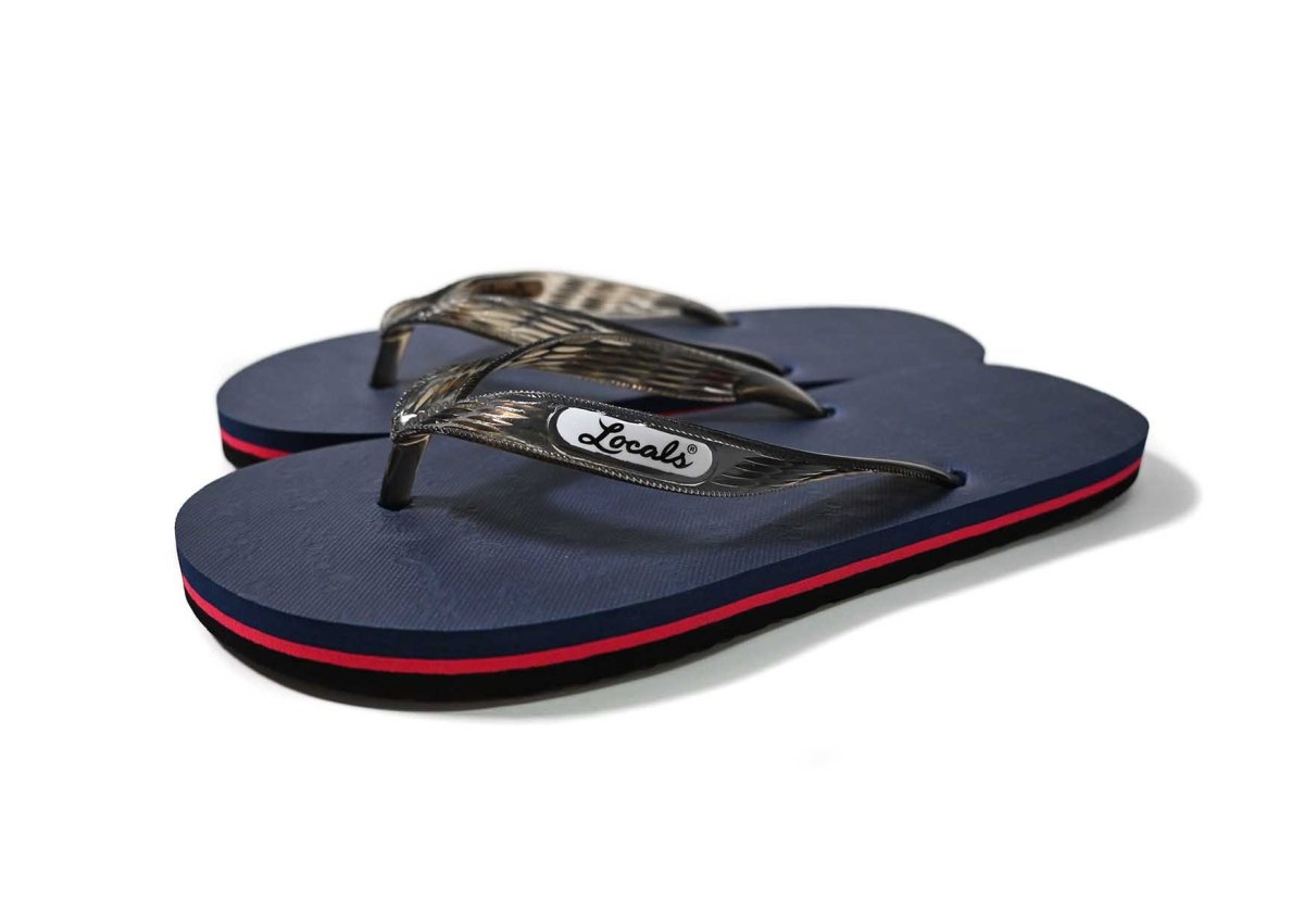 画像1: Locals Original Slippa Navy (1)