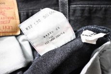 画像8: 00' Used Levi's 501 Denim Pants Black made in USA リーバイス (8)