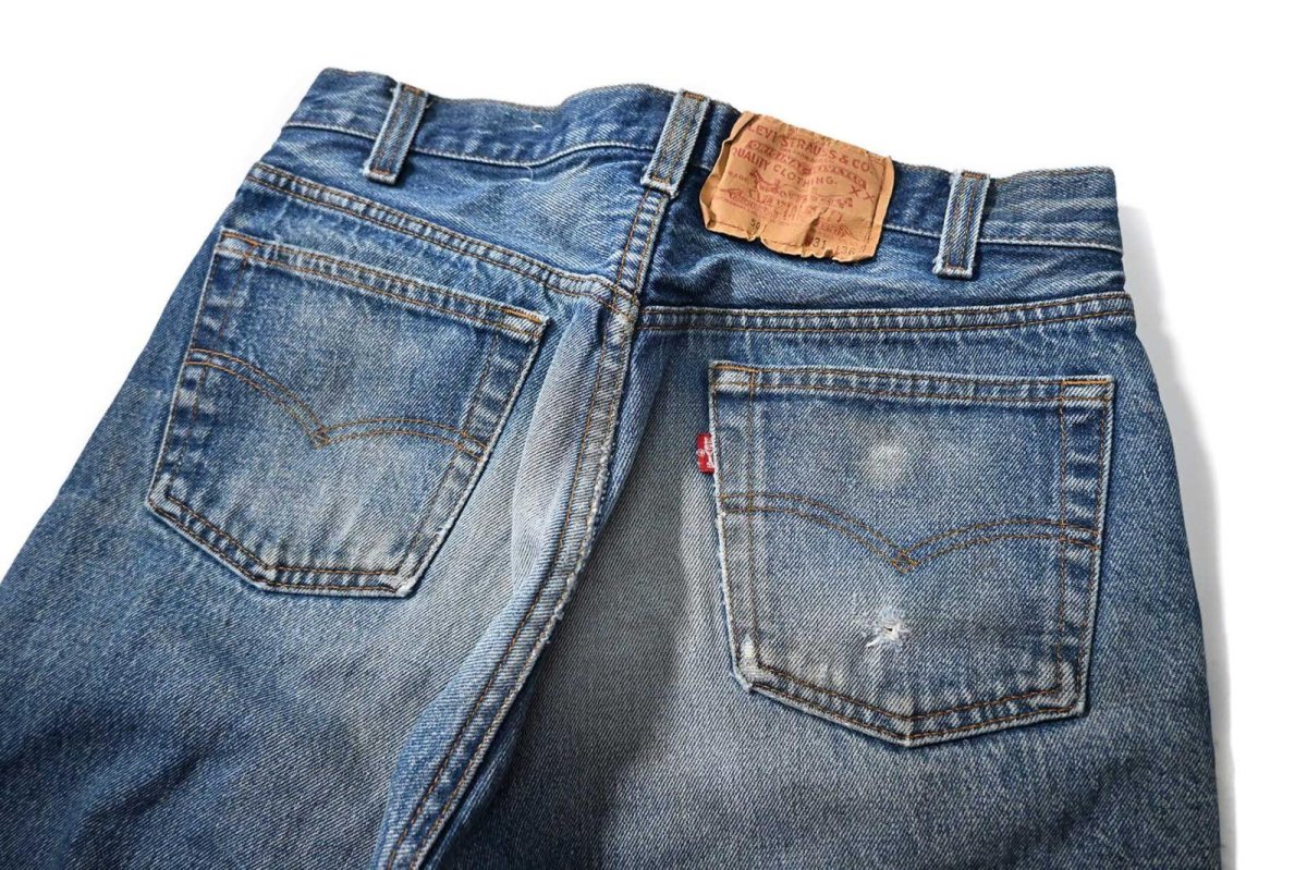 画像4: 80s Used Levi's 501 Denim Pants made in USA リーバイス (4)