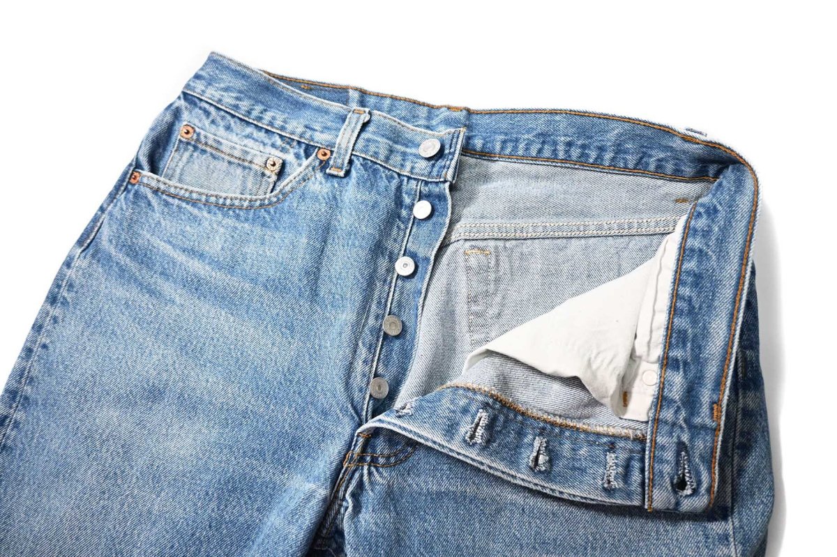 画像6: 90s Used Levi's 501 Denim Pants made in USA リーバイス (6)