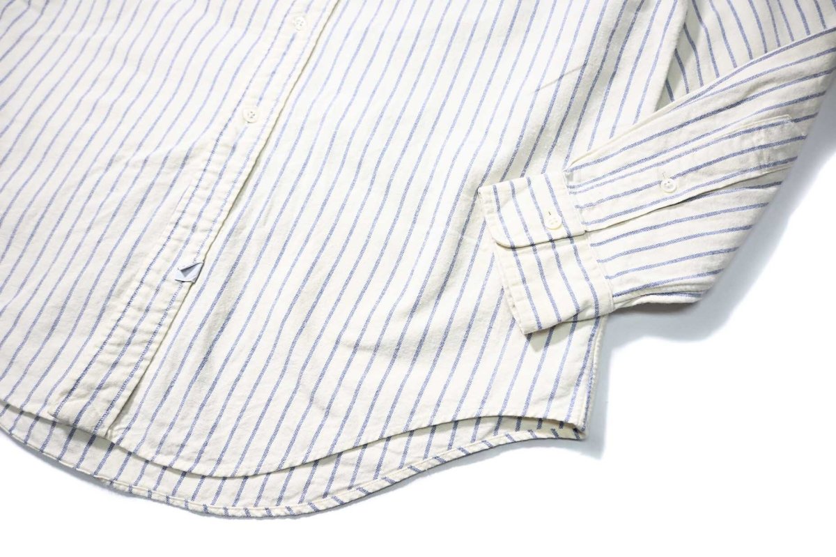 画像3: 90-00s Used Ralph Lauren Stripe B/D Shirt (3)