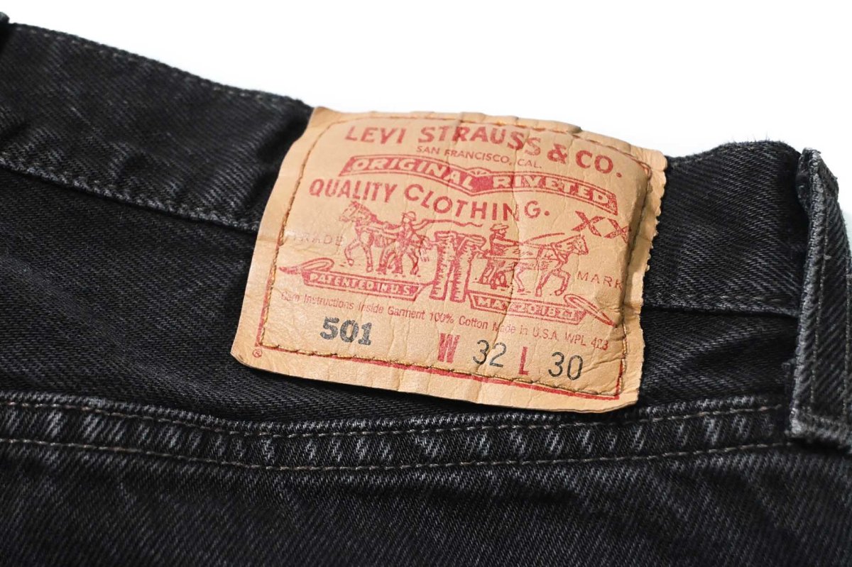 画像5: 00' Used Levi's 501 Denim Pants Black made in USA リーバイス (5)
