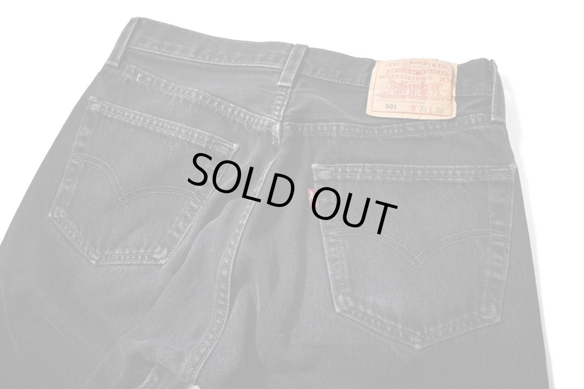 画像4: 00' Used Levi's 501 Denim Pants Black made in USA リーバイス (4)