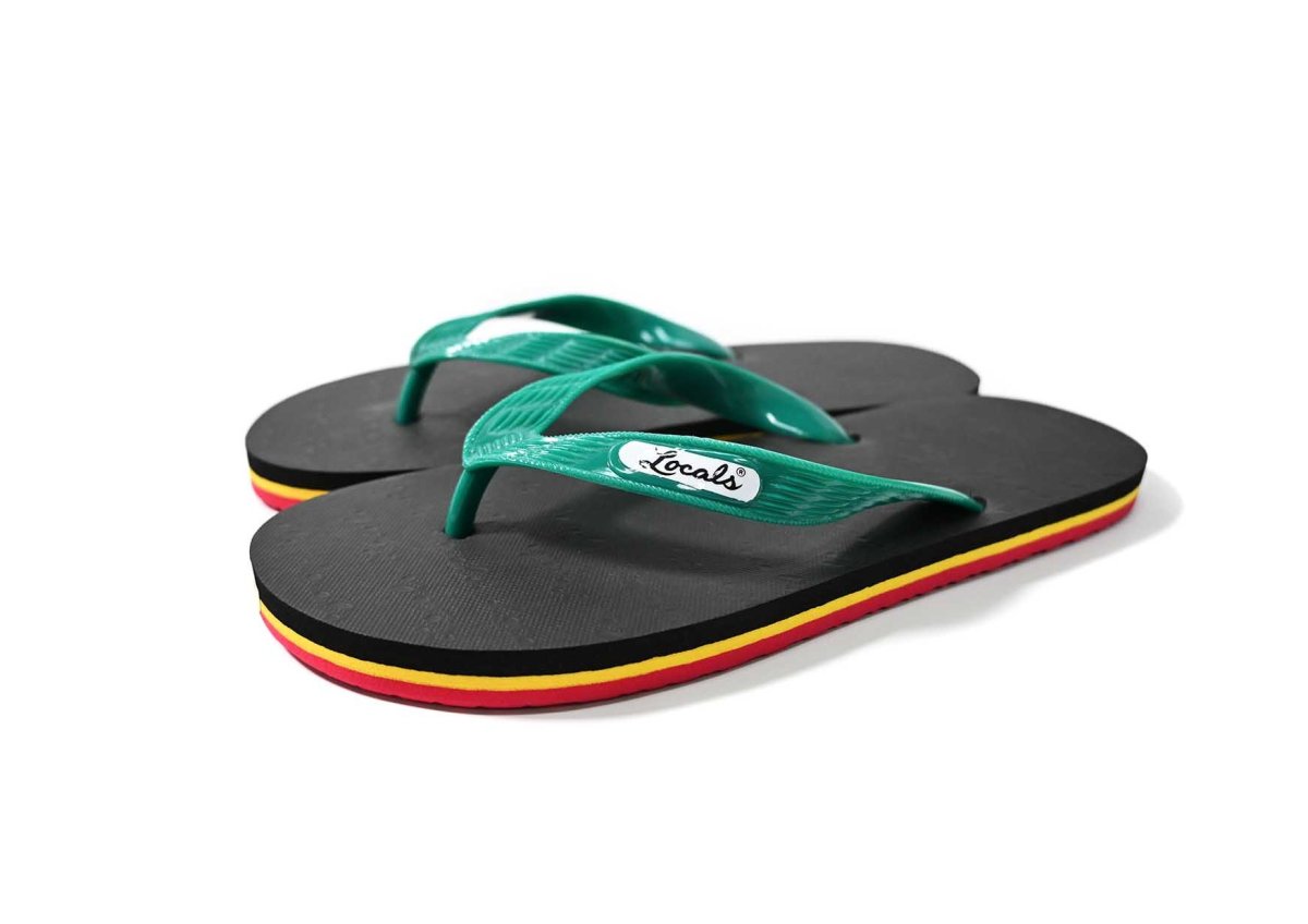 画像1: Locals Stripe Slippa Reggae (1)