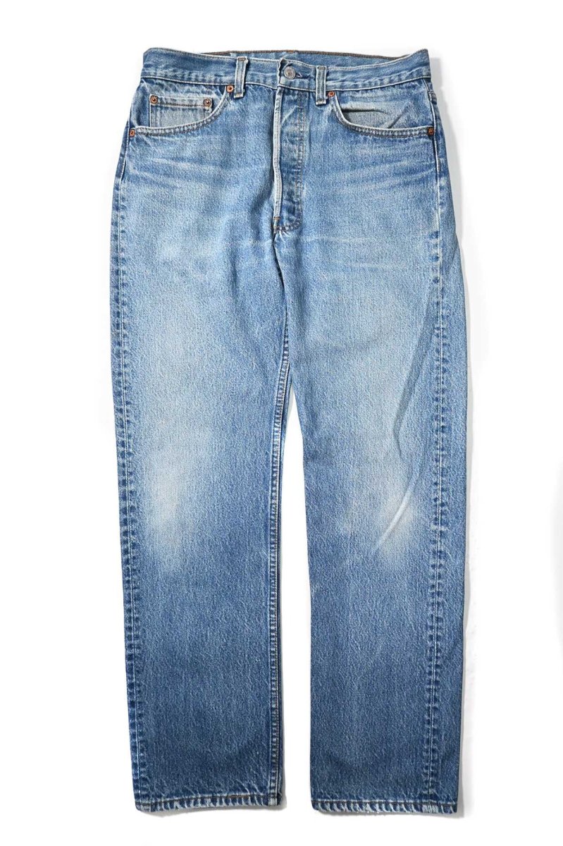 画像1: 90s Used Levi's 501 Denim Pants made in USA リーバイス (1)
