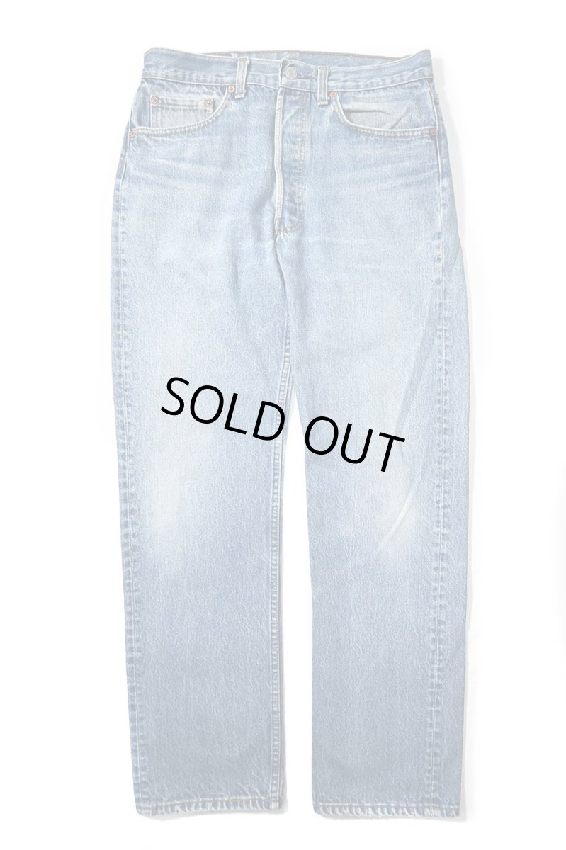 画像1: 90s Used Levi's 501 Denim Pants made in USA リーバイス (1)