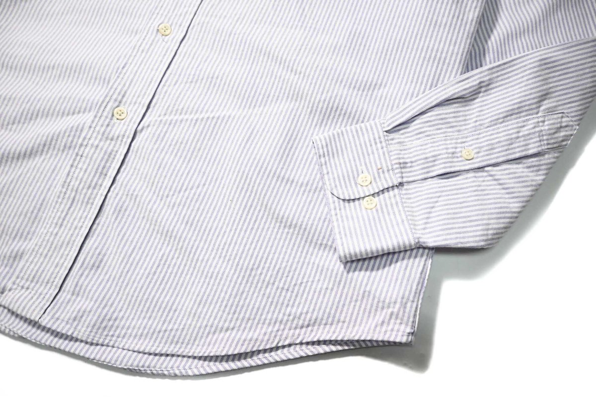 画像3: 90-00s Used Ralph Lauren Stripe B/D Shirt "Custom Fit" (3)