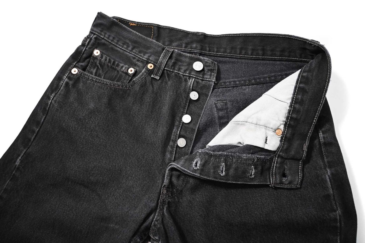画像6: 00' Used Levi's 501 Denim Pants Black made in USA リーバイス (6)