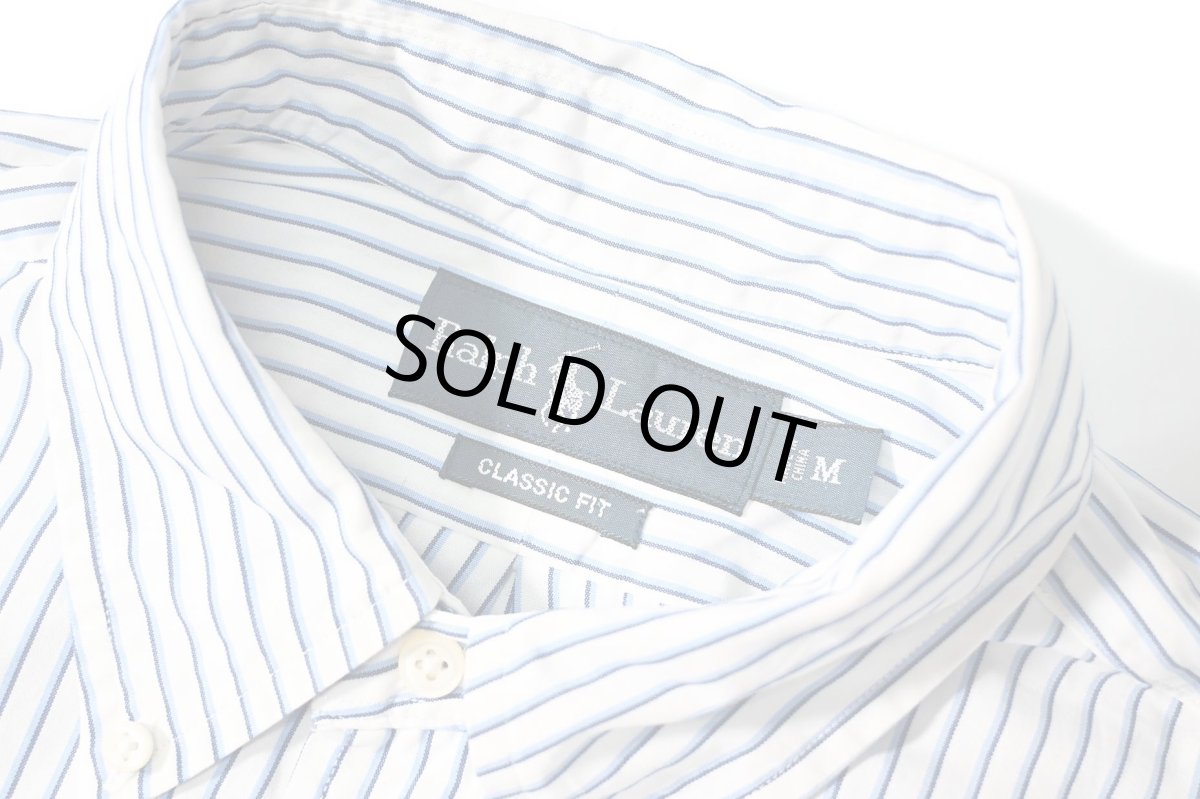 画像4: 90-00s Used Ralph Lauren Stripe B/D Shirt "Classic Fit" (4)