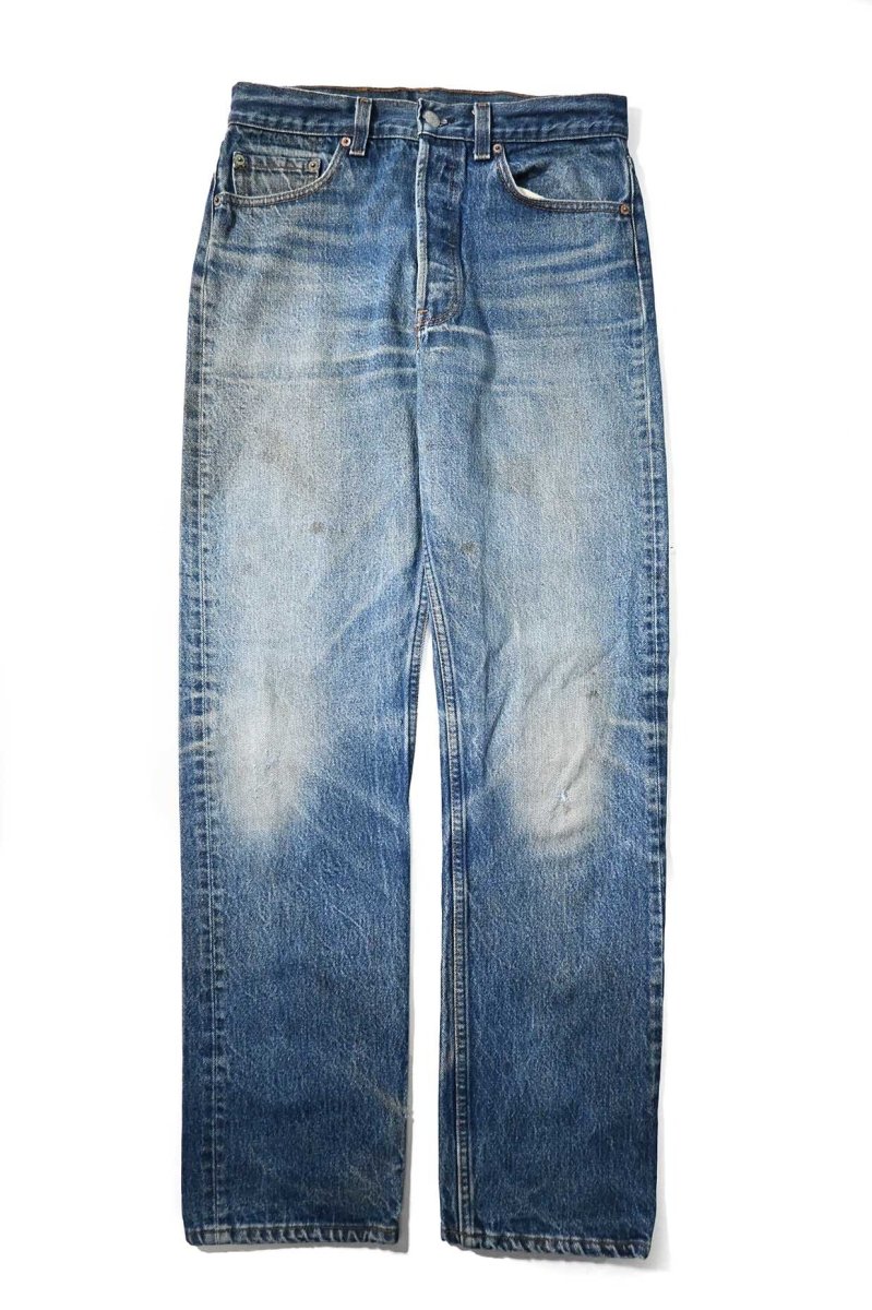 画像1: 80s Used Levi's 501 Denim Pants made in USA リーバイス (1)