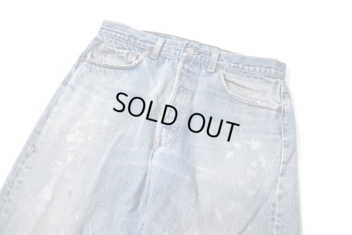 画像2: 80s Used Levi's 501 Denim Pants made in USA リーバイス (2)