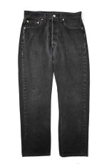 画像1: 00' Used Levi's 501 Denim Pants Black made in USA リーバイス (1)