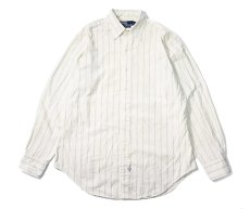 画像1: 90-00s Used Polo Ralph Lauren Stripe Shirt (1)
