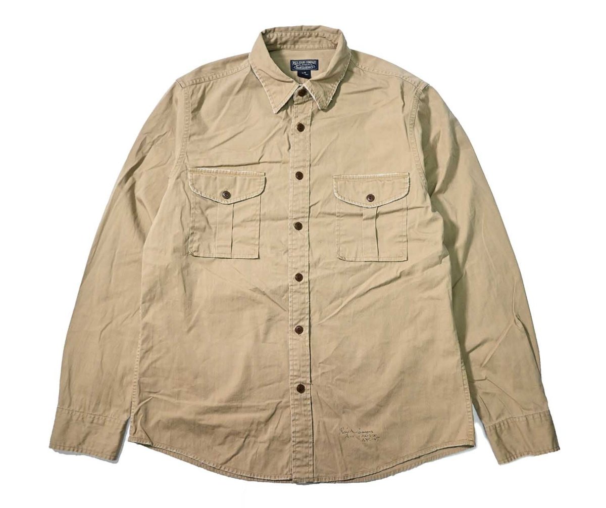 画像1: Used Polo Jeans Co. Ralph Lauren Safari Shirt (1)