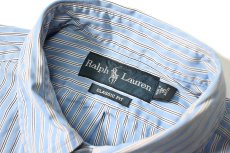 画像4: 90-00s Used Ralph Lauren Stripe B/D Shirt "Classic Fit" (4)