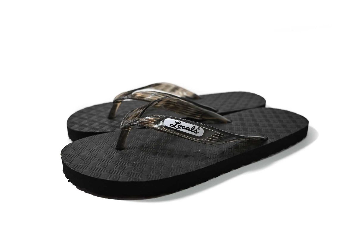 画像1: Locals Original Slippa Black (1)