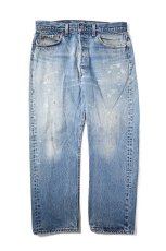 画像1: 80s Used Levi's 501 Denim Pants made in USA リーバイス (1)