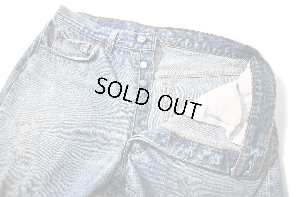 画像6: 80s Used Levi's 501 Denim Pants made in USA リーバイス (6)