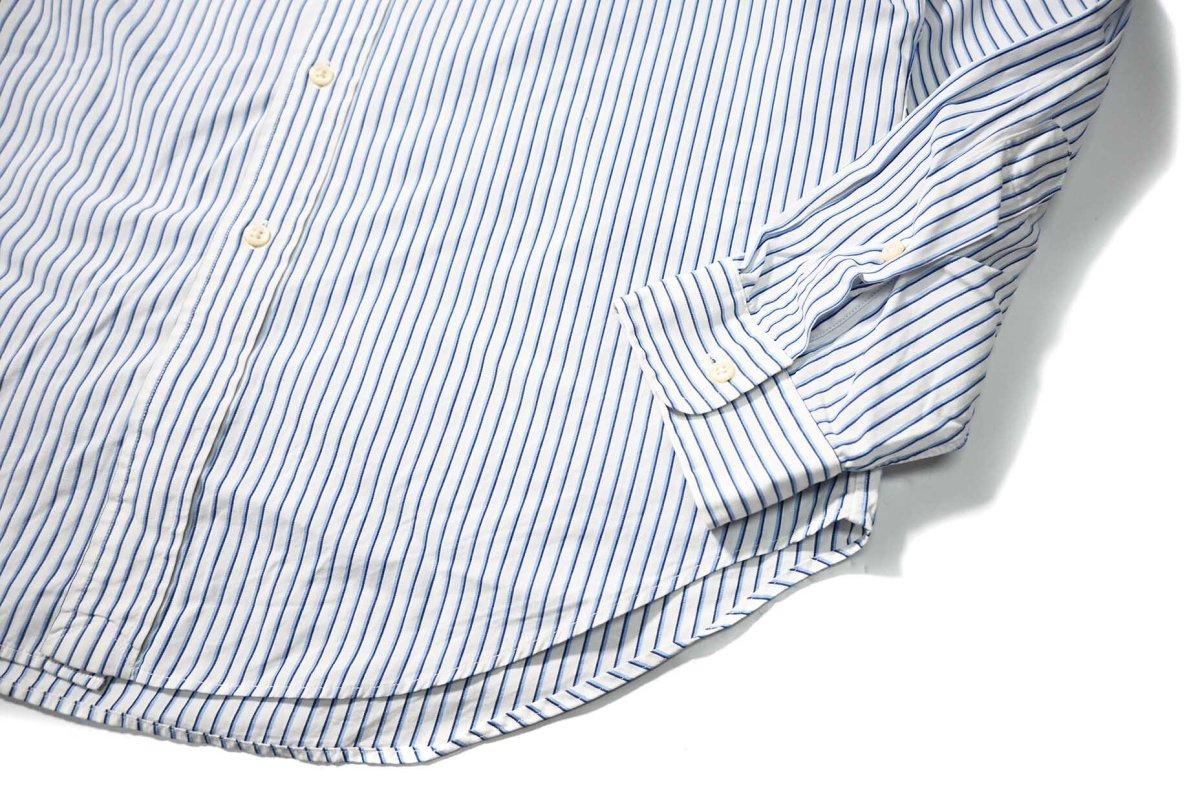 画像3: 90-00s Used Ralph Lauren Stripe B/D Shirt "Classic Fit" (3)