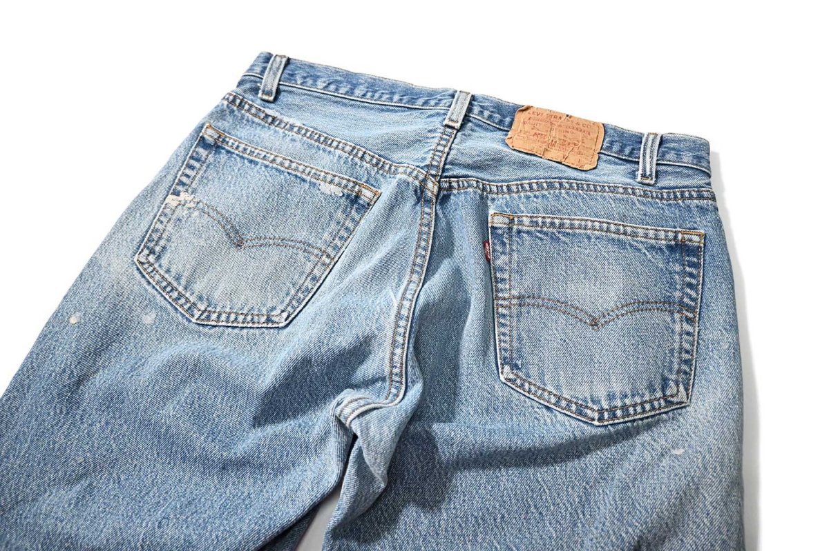 画像4: 80s Used Levi's 501 Denim Pants made in USA リーバイス (4)