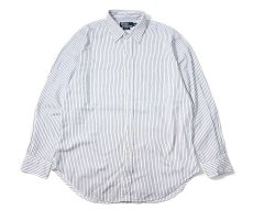 画像1: 90-00s Used Polo Ralph Lauren Stripe Shirt "Andrew" (1)
