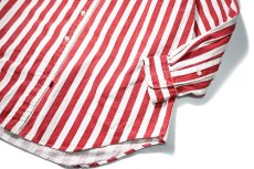 画像3: 90-00s Used Ralph Lauren Stripe B/D Cotton/Linen Shirt (3)