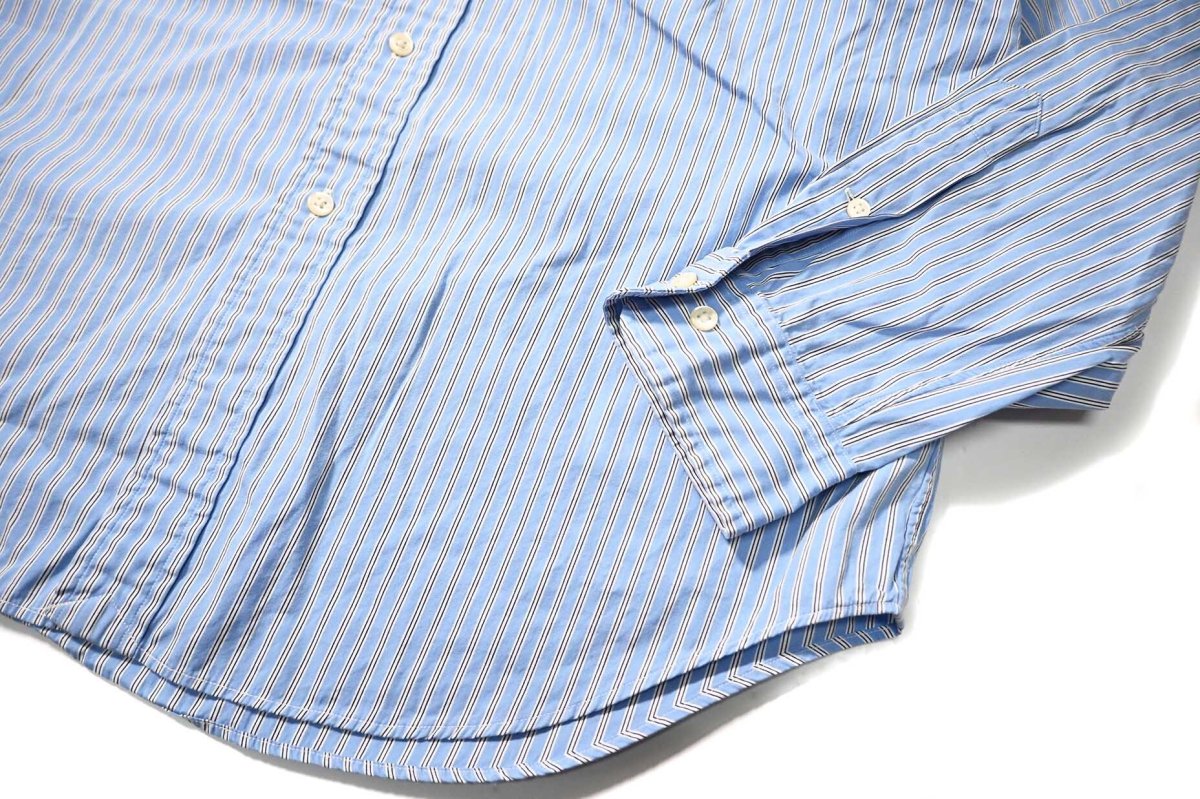 画像3: 90-00s Used Ralph Lauren Stripe B/D Shirt "Classic Fit" (3)