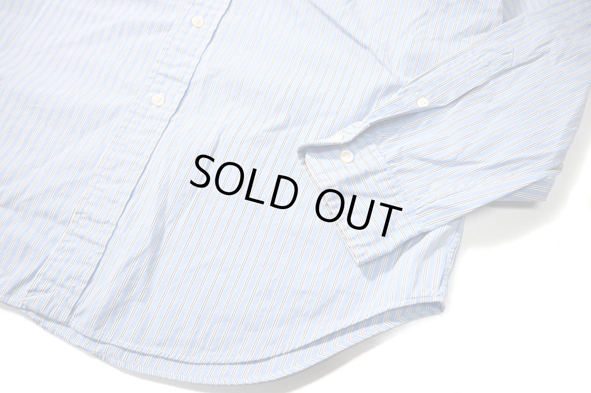 画像3: 90-00s Used Ralph Lauren Stripe B/D Shirt "Classic Fit" (3)