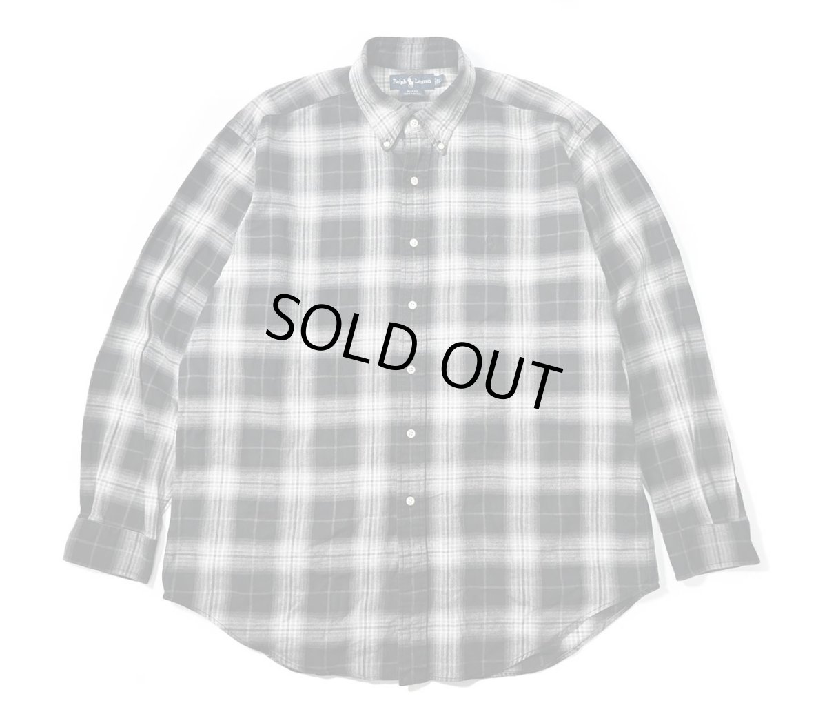 画像1: 90-00s Used Ralph Lauren Plaid B/D Shirt "Blake" (1)