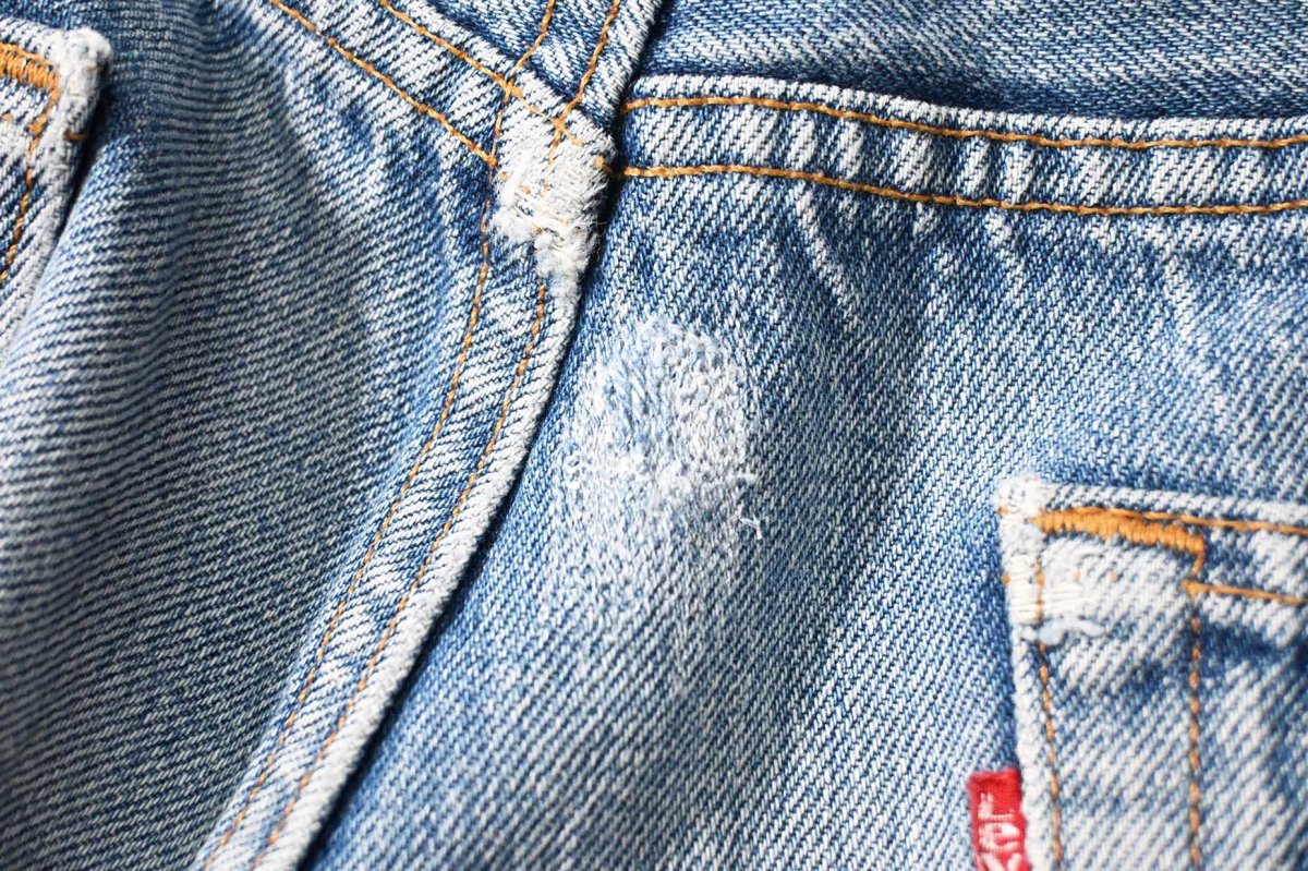 画像6: 95' Used Levi's 501 Denim Pants made in USA リーバイス (6)