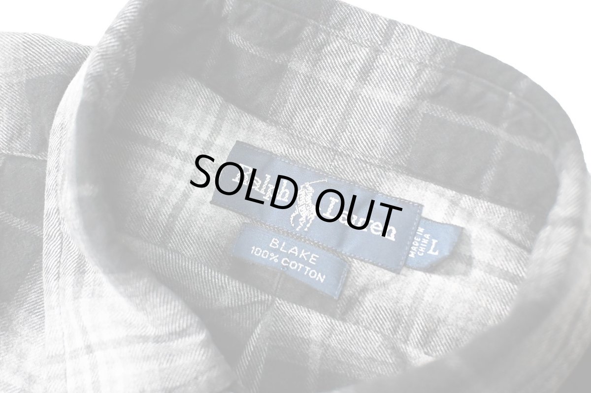 画像4: 90-00s Used Ralph Lauren Plaid B/D Shirt "Blake" (4)