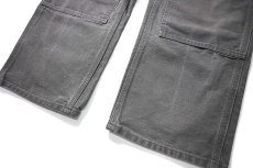 画像3: 16' Used Carhartt Duck Double Knee Carpenter Pants Gravel made in USA カーハート (3)